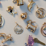 Leo 14K Gold Zodiac Charm