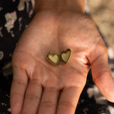 Victorian Turquoise, Pearl, and 14k Gold Heart-Shaped Locket