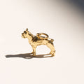 Boxer 14k Gold Dog Charm