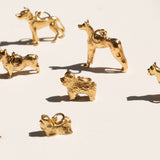 Bichon 14k Gold Dog Charm