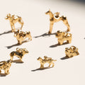 Retriever 14K Gold Dog Charm