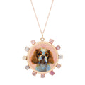 The F&B Custom Hand-Painted Pet Portrait Necklace