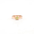 The F&B Rose Gold Birthstone Mini Ring Necklace