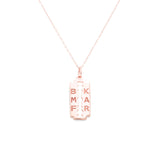 The F&B "Blood Sisters" Razor Necklace