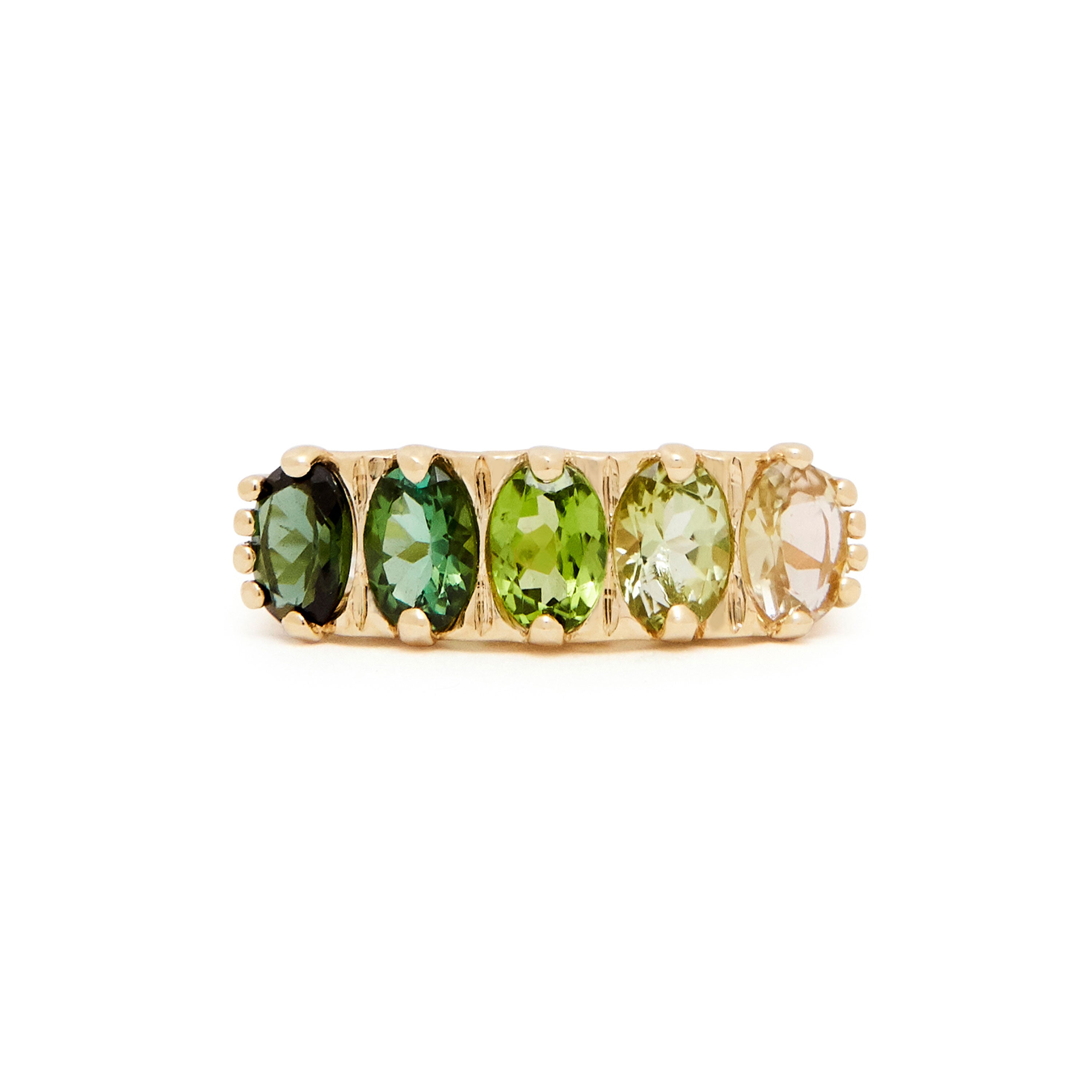 The F&B Leafy Ombre Ring