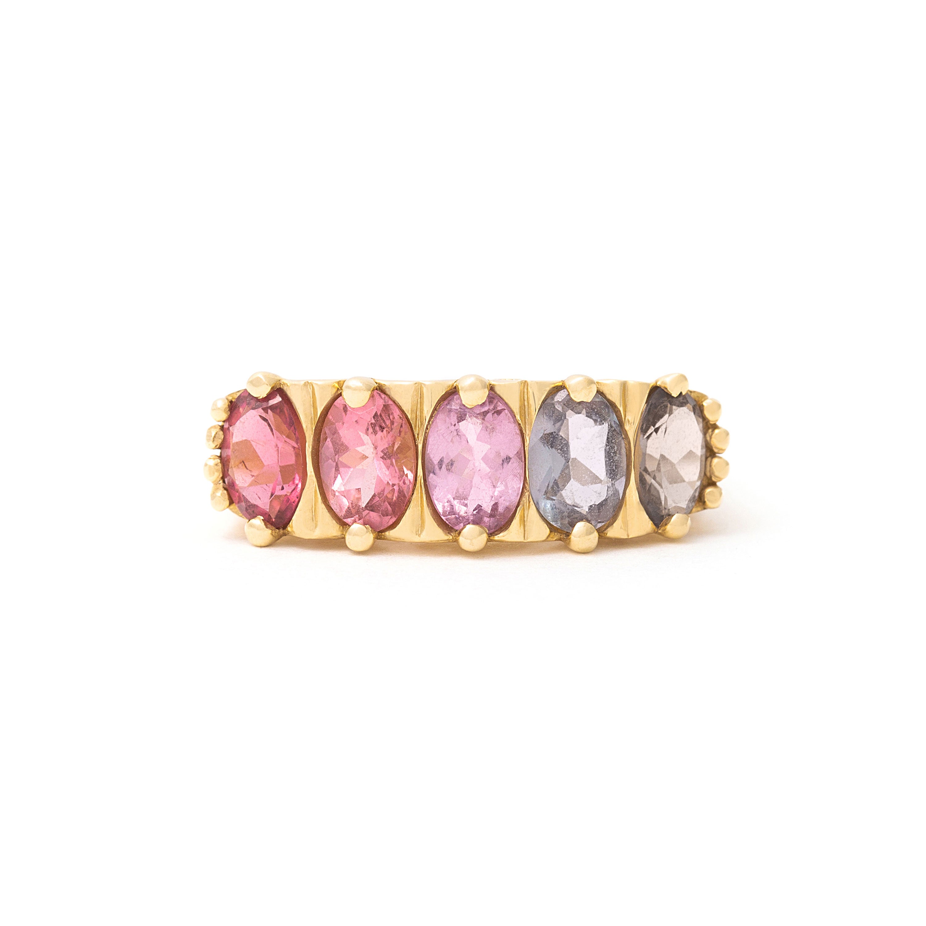 The F&B Dusty Rose Ombre Ring