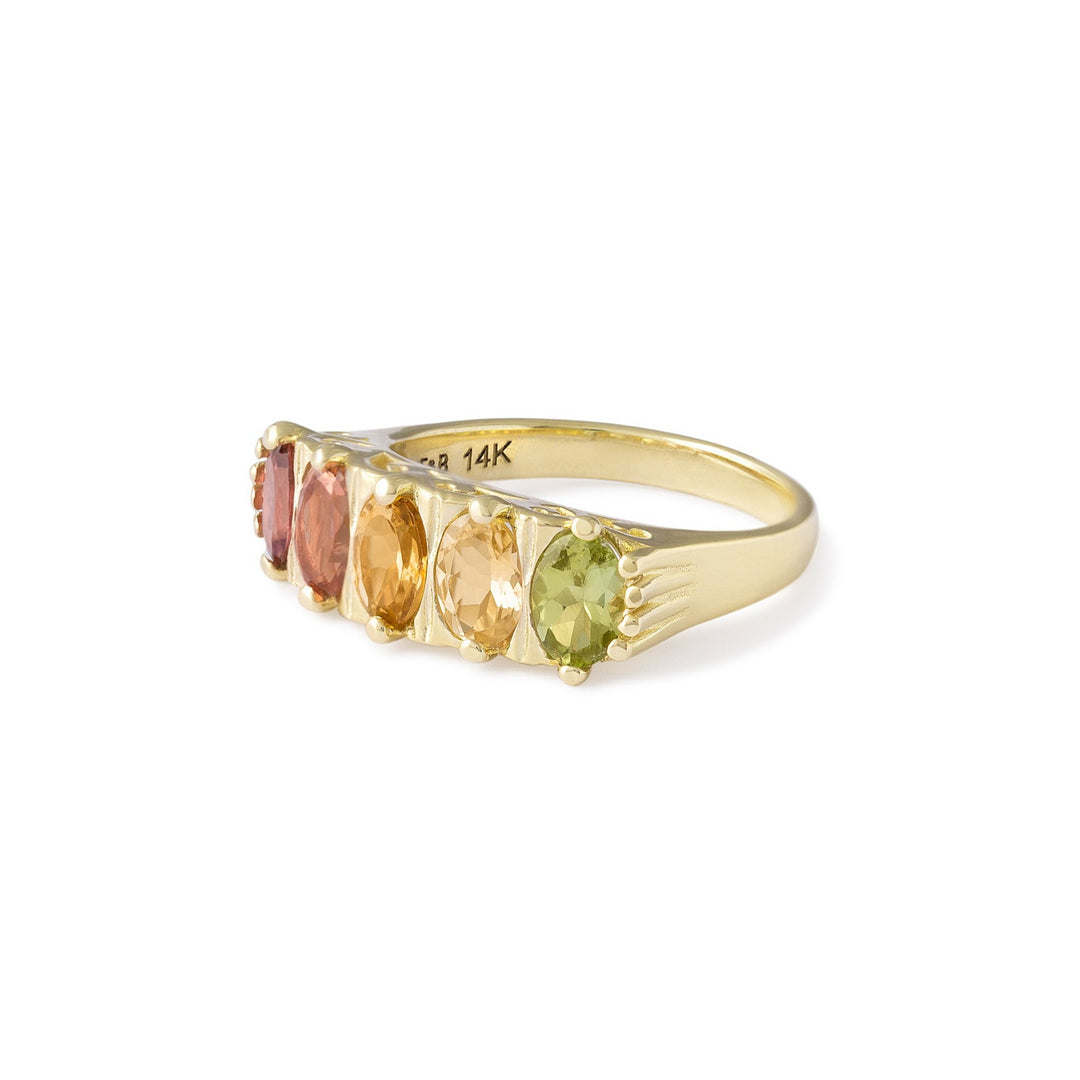 The F&B Tropical Ombre Ring