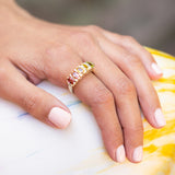 The F&B Tropical Ombre Ring
