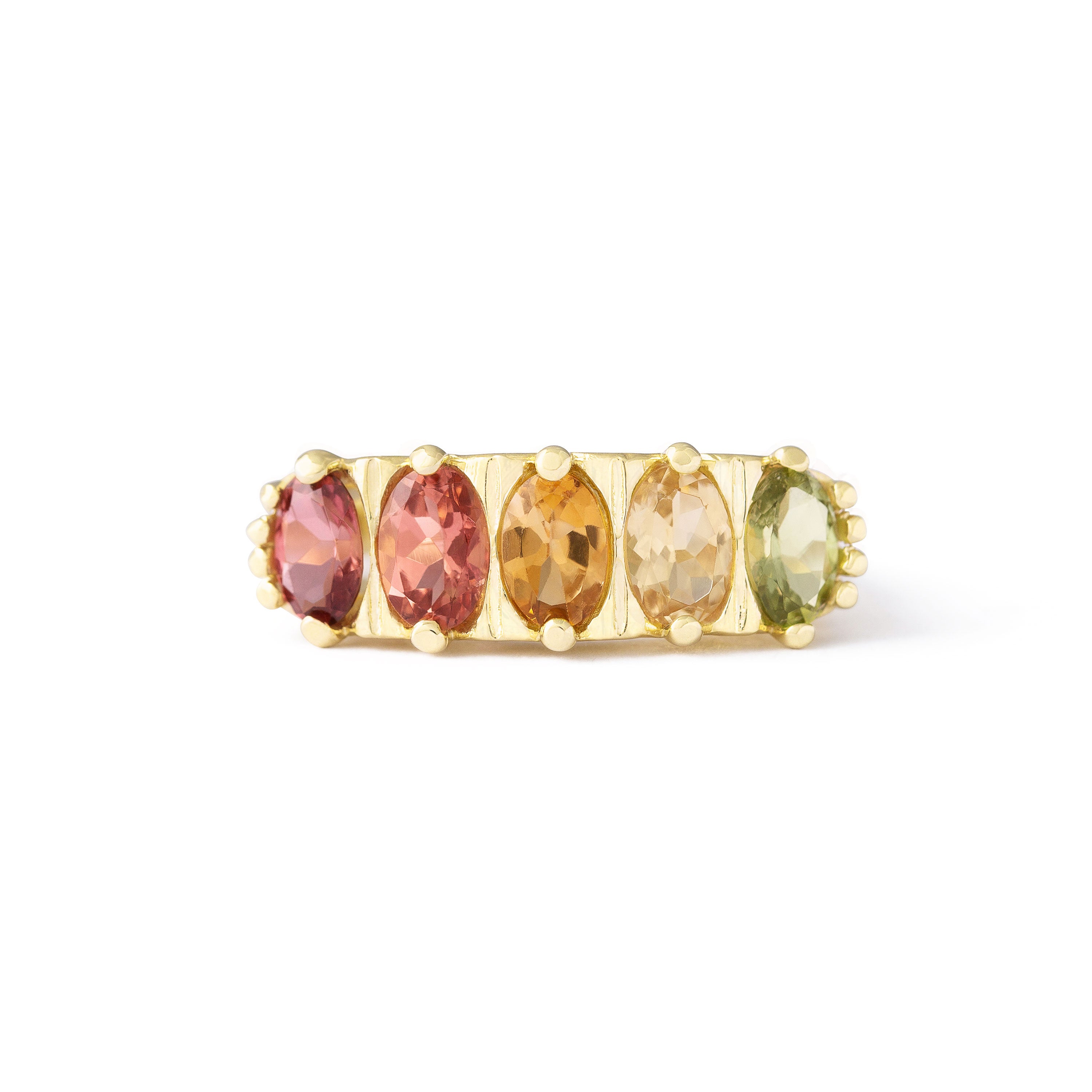 The F&B Tropical Ombre Ring