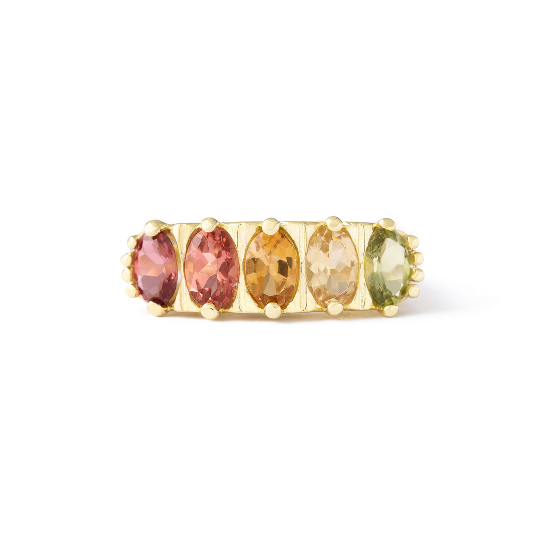 The F&B Tropical Ombre Ring