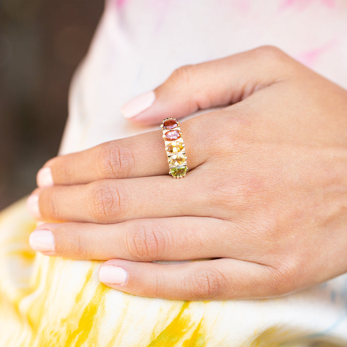 The F&B Tropical Ombre Ring