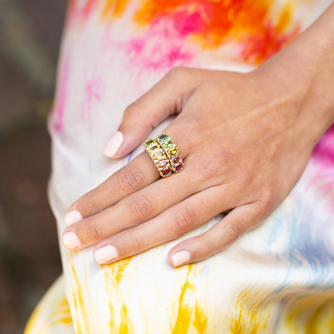 The F&B Tropical Ombre Ring