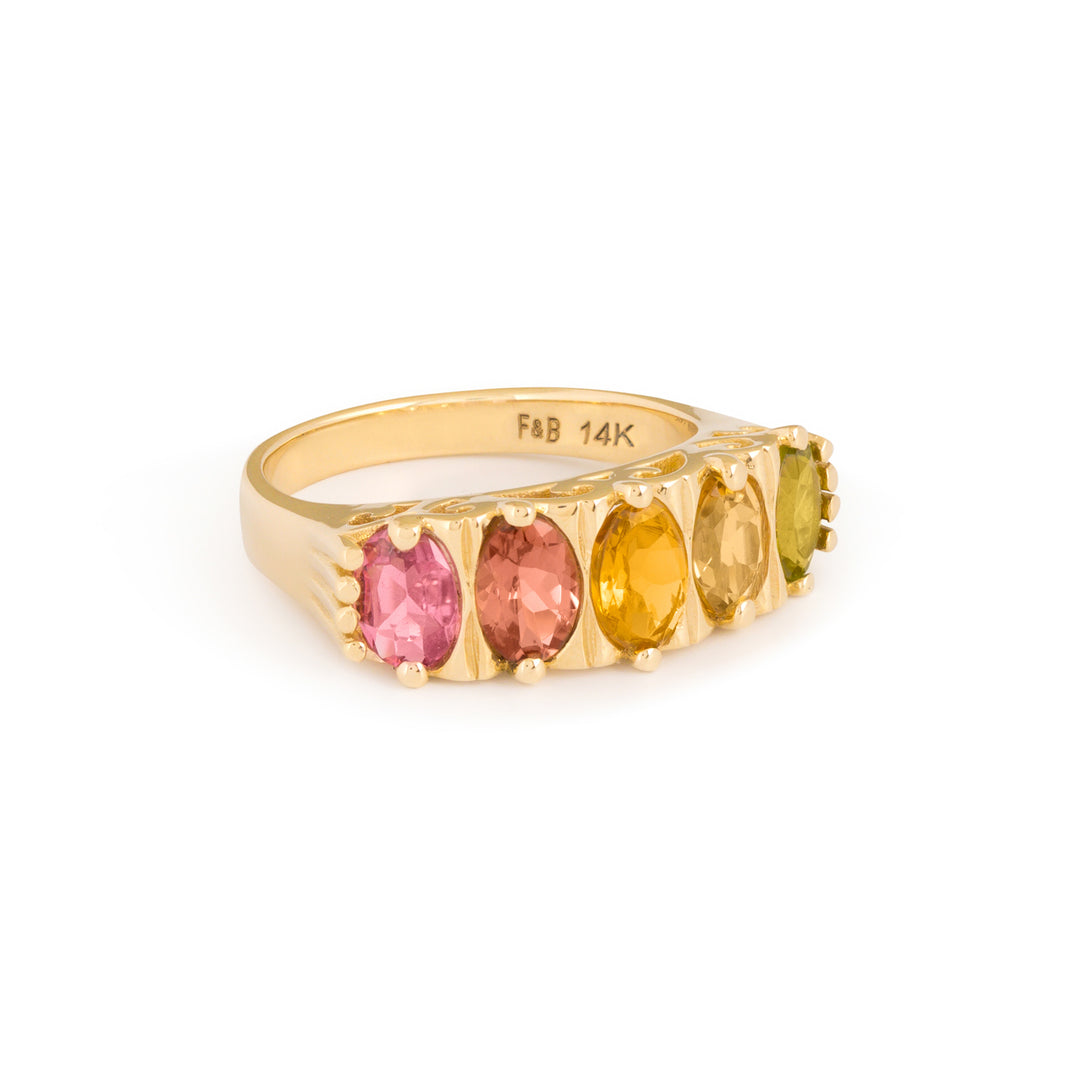 The F&B Tropical Ombre Ring