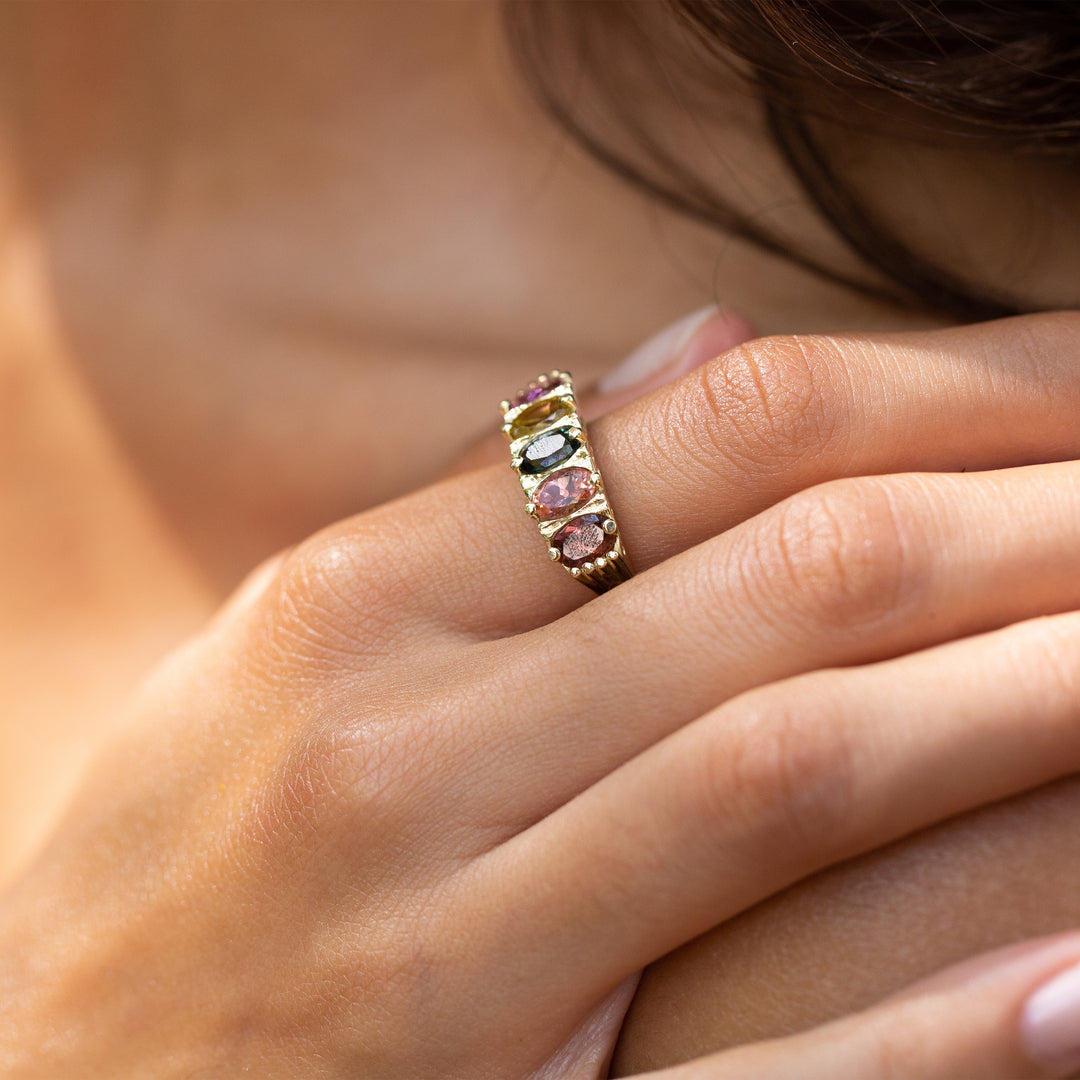 The F&B Candy Land Ombre Ring