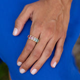 The F&B Cotton Candy Ombre Ring
