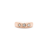 The F&B Diamond 3-Starburst Ring