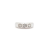 The F&B Diamond 3-Starburst Ring