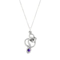 The F&B White Gold Snake Charmer Necklace