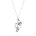 The F&B White Gold Snake Charmer Necklace