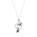 The F&B White Gold Snake Charmer Necklace