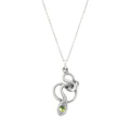The F&B White Gold Snake Charmer Necklace