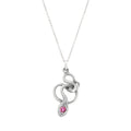 The F&B White Gold Snake Charmer Necklace