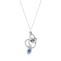 The F&B White Gold Snake Charmer Necklace