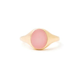 The F&B Petite Stone Signet Ring