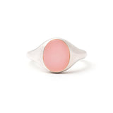The F&B Petite Stone Signet Ring