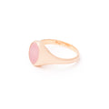 The F&B Petite Stone Signet Ring