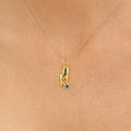 The F&B Yellow Gold Birthstone Hand Charm