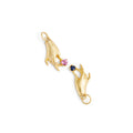 The F&B Pink Sapphire Heart Hand Charm