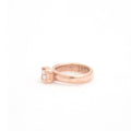 The F&B Rose Gold Birthstone Mini Ring Necklace