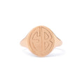 The F&B Large Gold Signet Ring