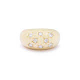 The F&B Diamond Starburst Dome Ring