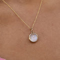 The Petite F&B Man-In-The-Moon Moonstone Charm