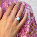 The F&B Turquoise and 14k Gold Ring