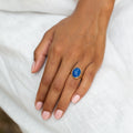 The F&B Lapis Lazuli and 14k Gold Ring