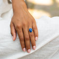 The F&B Lapis Lazuli and 14k Gold Ring