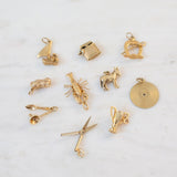 14k Gold Lobster Charm