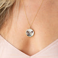 The F&B Custom Hand-Painted Pet Portrait Necklace