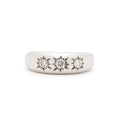 The F&B Diamond 3-Starburst Ring