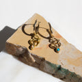 The F&B Snake Charmer Hoop Earrings