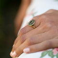 The F&B Large Gold Signet Ring