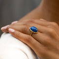 The F&B Lapis Lazuli and 14k Gold Ring