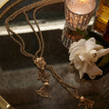 Victorian Tassel Slide Necklace