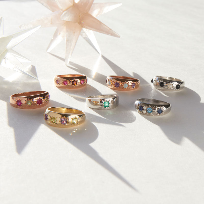 The F&B Custom 5-Starburst Ring