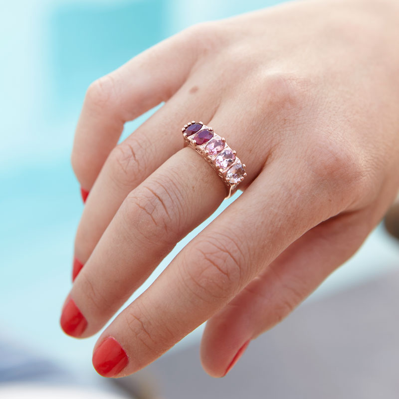 The F&B Peony Ombre Ring