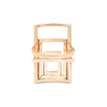 Large Geometric 14k Yellow Gold Ring
