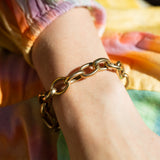 10k Rose Gold Open Link Bracelet